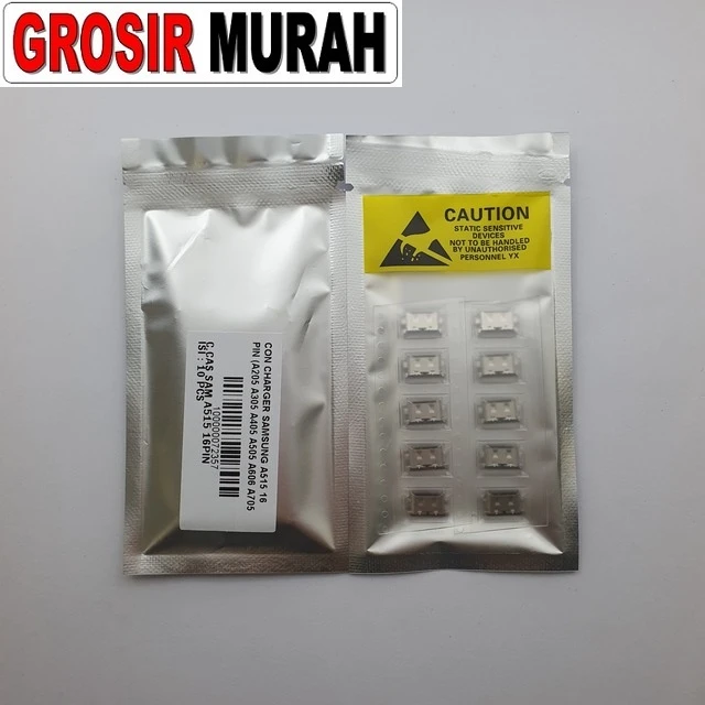 Con Charger Samsung A515 16 Pin (a205 A305 A405 A505 A606 A705 A307 A507 A047 A125 A217 A315 M205 ready stock harga grosir sparepart HP Libra Jaya