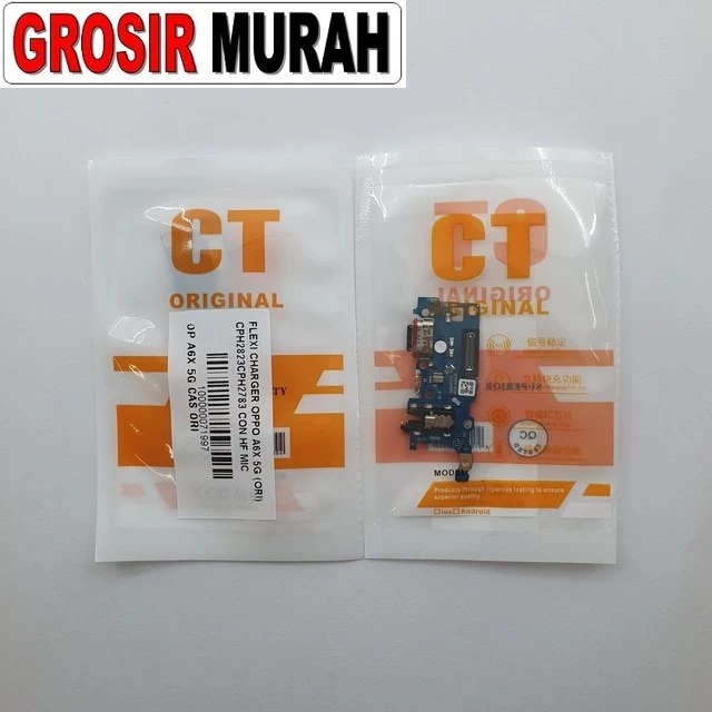 Flexi Charger Oppo A6x 5g (ori) Cph2823cph2783 Con Hf Mic ready stock harga grosir sparepart HP Libra Jaya