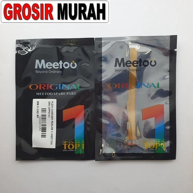 Flexi Charger Realme X (meetoo Ori) Oppo K3 ready stock harga grosir sparepart HP Libra Jaya