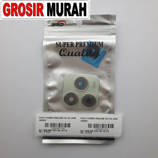 Kaca Camera Realme C63 4g Jade Green ready stock harga grosir sparepart HP Libra Jaya