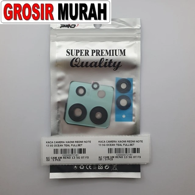 Kaca Camera Xiaomi Redmi Note 13 5g Ocean Teal Fullset ready stock harga grosir sparepart HP Libra Jaya