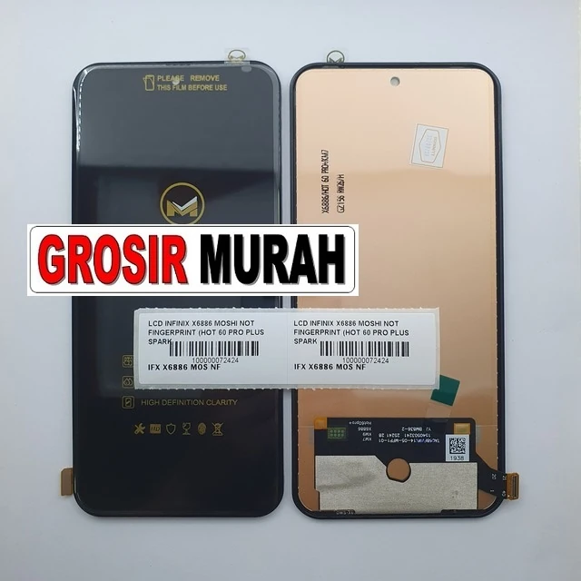 Lcd Infinix X6886 Moshi Not Fingerprint (hot 60 Pro Plus Spark 40 Pro Plus Itel Super 26 Ultra ready stock harga grosir sparepart HP Libra Jaya