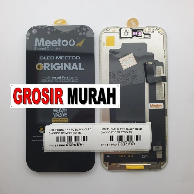 Lcd Iphone 17 Pro Black Oled Diagnostic Meetoo Ts ready stock harga grosir sparepart HP Libra Jaya