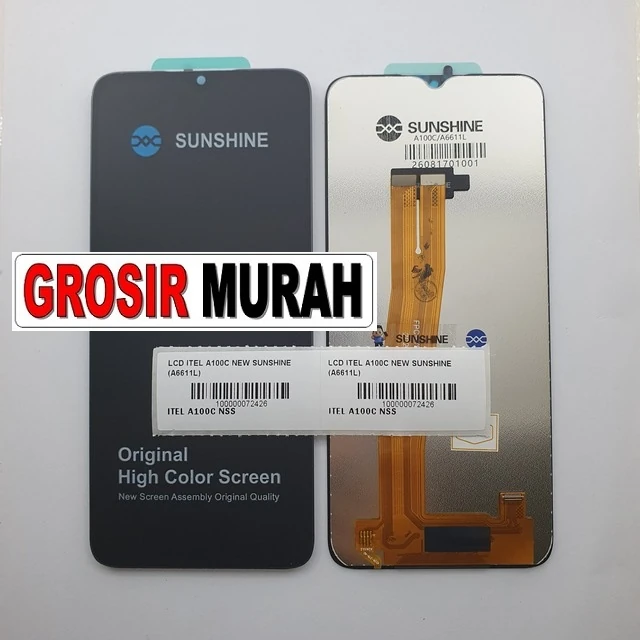Lcd Itel A100c New Sunshine (a6611l) ready stock harga grosir sparepart HP Libra Jaya
