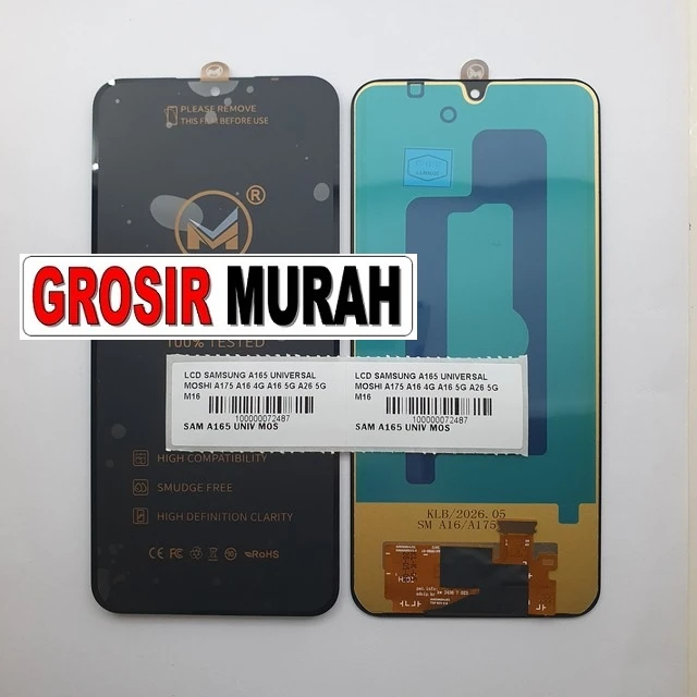Lcd Samsung A165 Universal Moshi A175 A16 4g A16 5g A26 5g M16 5g M36 5g A17 4g A17 5g A266 E366 ready stock harga grosir sparepart HP Libra Jaya