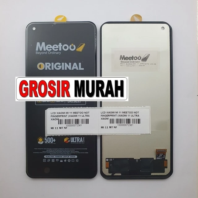 Lcd Xiaomi Mi 11 Meetoo Not Fingerprint (xiaomi 11 Ultra Xiaomi 11 Pro) ready stock harga grosir sparepart HP Libra Jaya