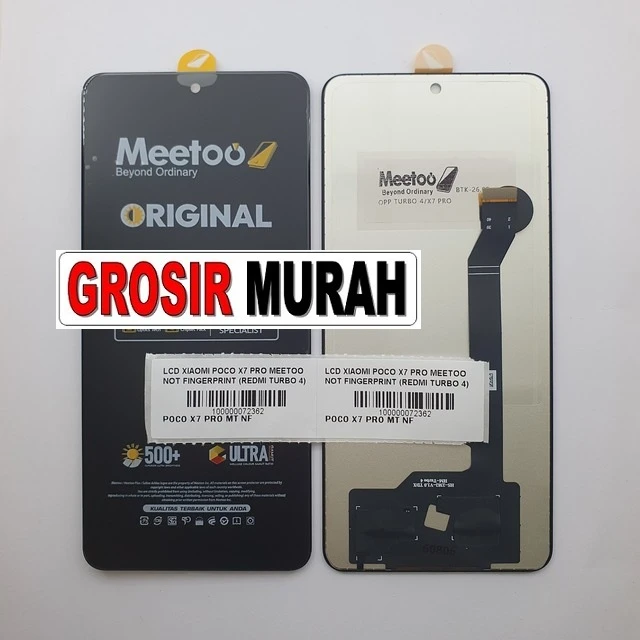 Lcd Xiaomi Poco X7 Pro Meetoo Not Fingerprint (redmi Turbo 4) ready stock harga grosir sparepart HP Libra Jaya