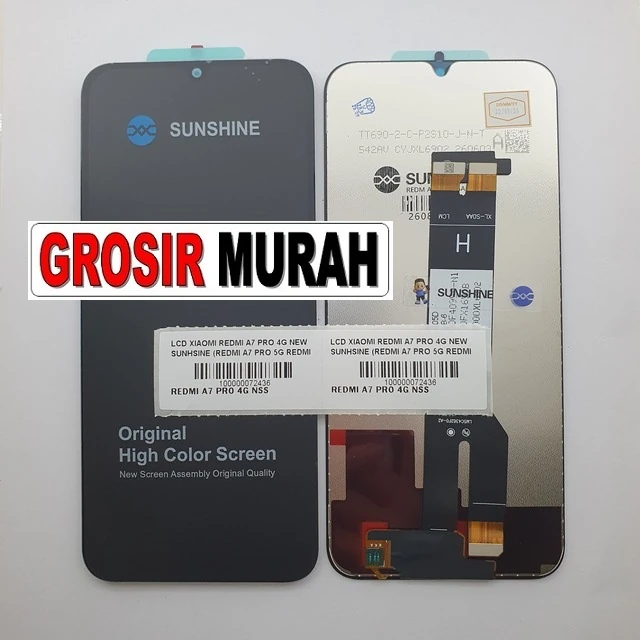 Lcd Xiaomi Redmi A7 Pro 4g New Sunhsine (redmi A7 Pro 5g Redmi 15a 5g Redmi 70 R70m Poco C81 C85x ready stock harga grosir sparepart HP Libra Jaya