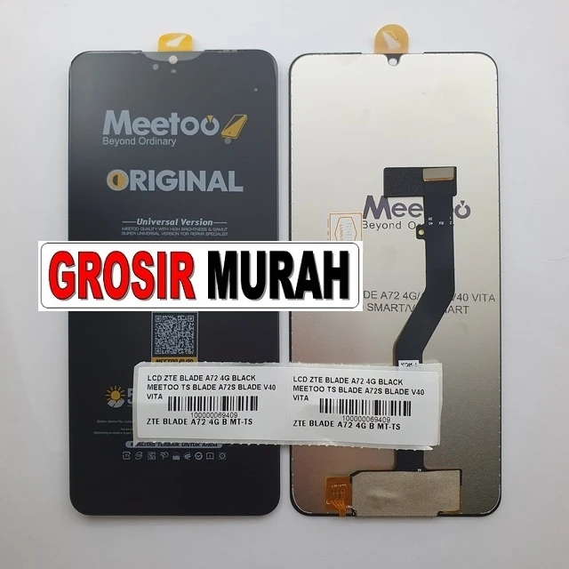 Lcd Zte Blade A72 4g Black Meetoo Ts Blade A72s Blade V40 Vita Blade V40 ready stock harga grosir sparepart HP Libra Jaya