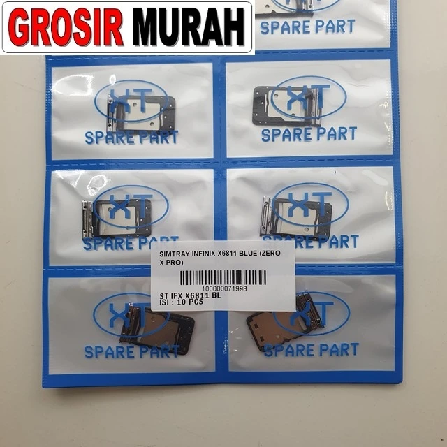Simtray Infinix X6811 Blue (zero X Pro) ready stock harga grosir sparepart HP Libra Jaya