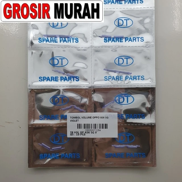 Tombol Volume Oppo A56 5g Violet ready stock harga grosir sparepart HP Libra Jaya