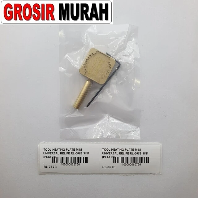 Tool Heating Plate Mini Universal Relife Rl-067b 3in1 (plat Pemanas Mini) ready stock harga grosir sparepart HP Libra Jaya