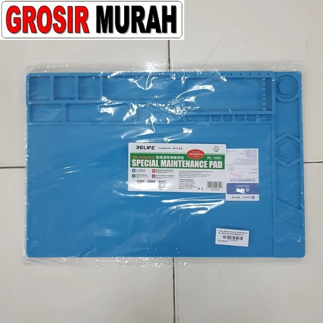 Tool Service Pad Silicone Relife Rl-160a Blue (alas Servis Hp) ready stock harga grosir sparepart HP Libra Jaya